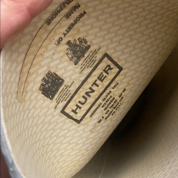 Hunter boots - Picture 6 of 12